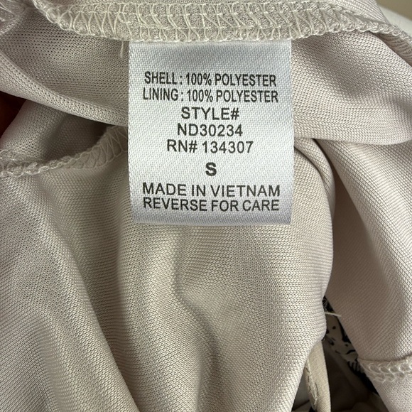 Lumiere Paisley Maxi Dress Small Black Cream Boho - Picture 4 of 6